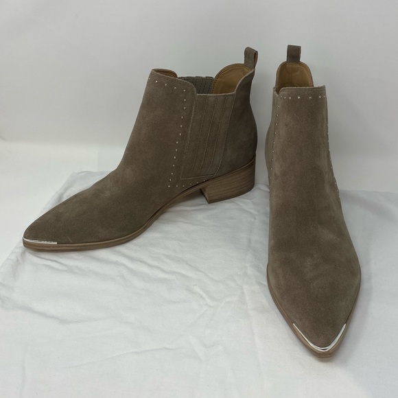 MARC FISHER*Yami Chelsea Boots*Natural Suede**$210 - Picture 7 of 8